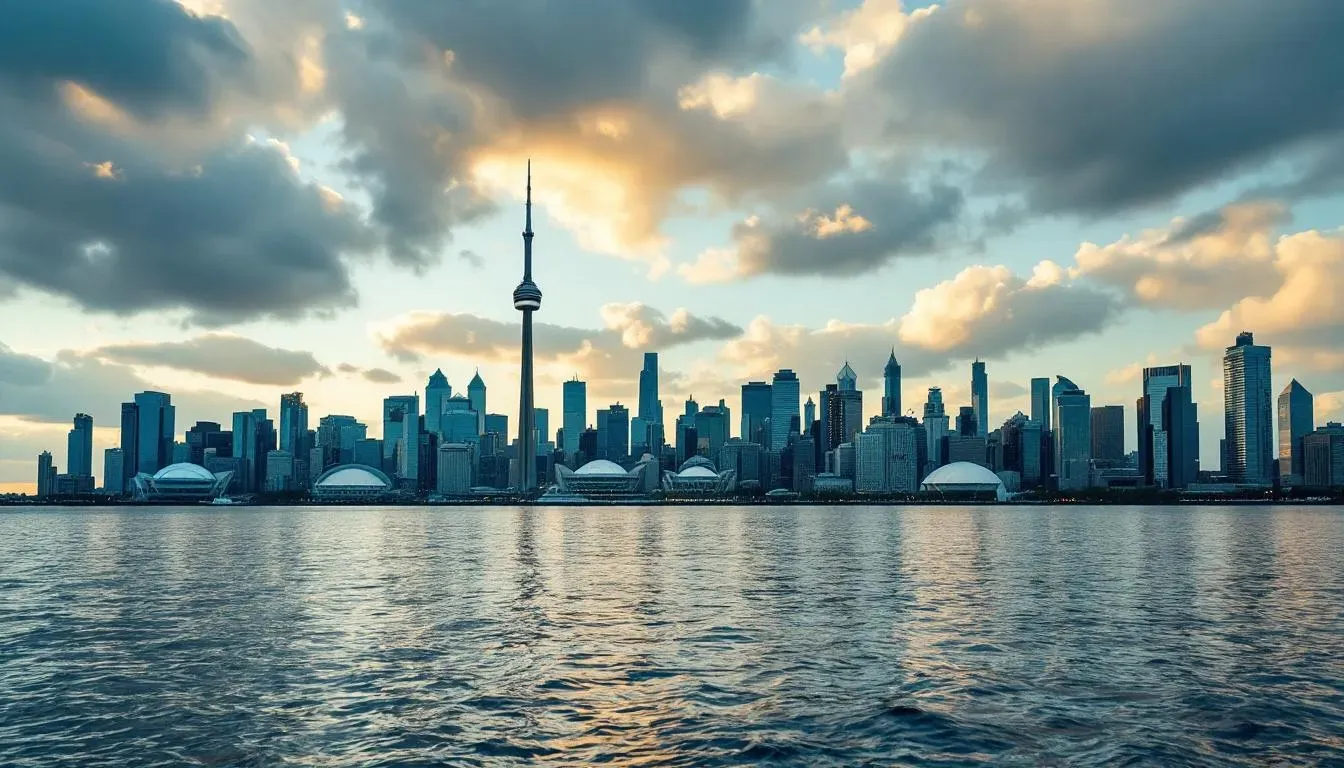 Toronto Skyline - filming location in Canada