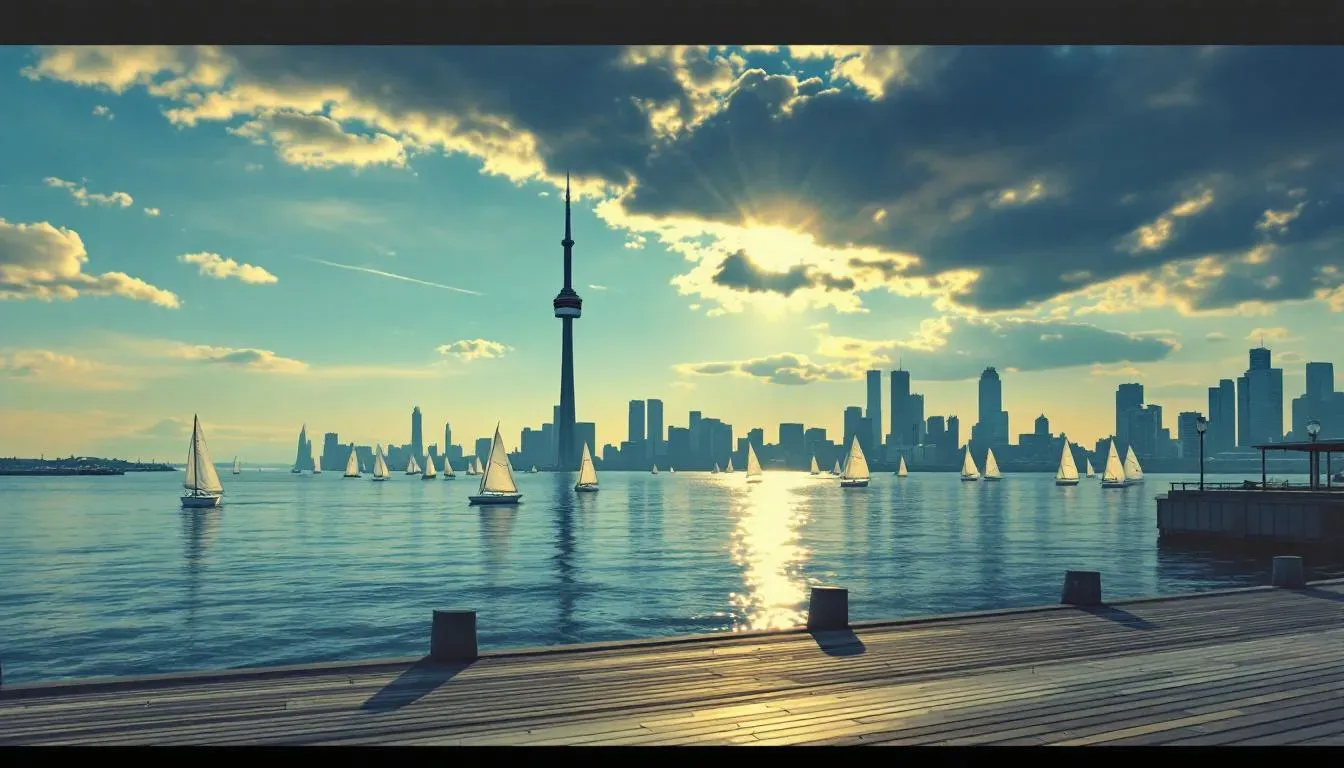 Toronto Harbourfront - filming location in Canada