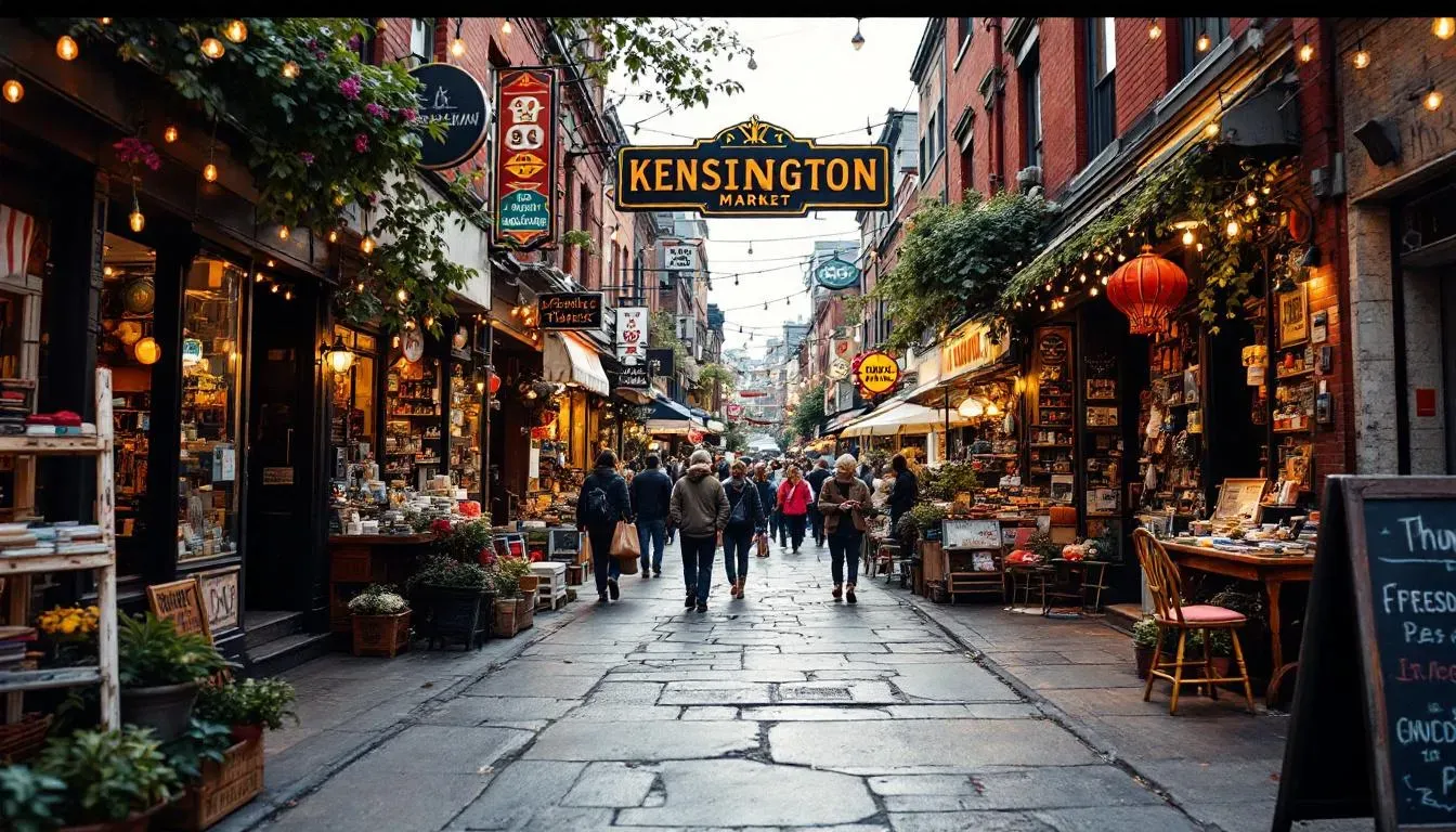 Kensington Market - filming location in Canada