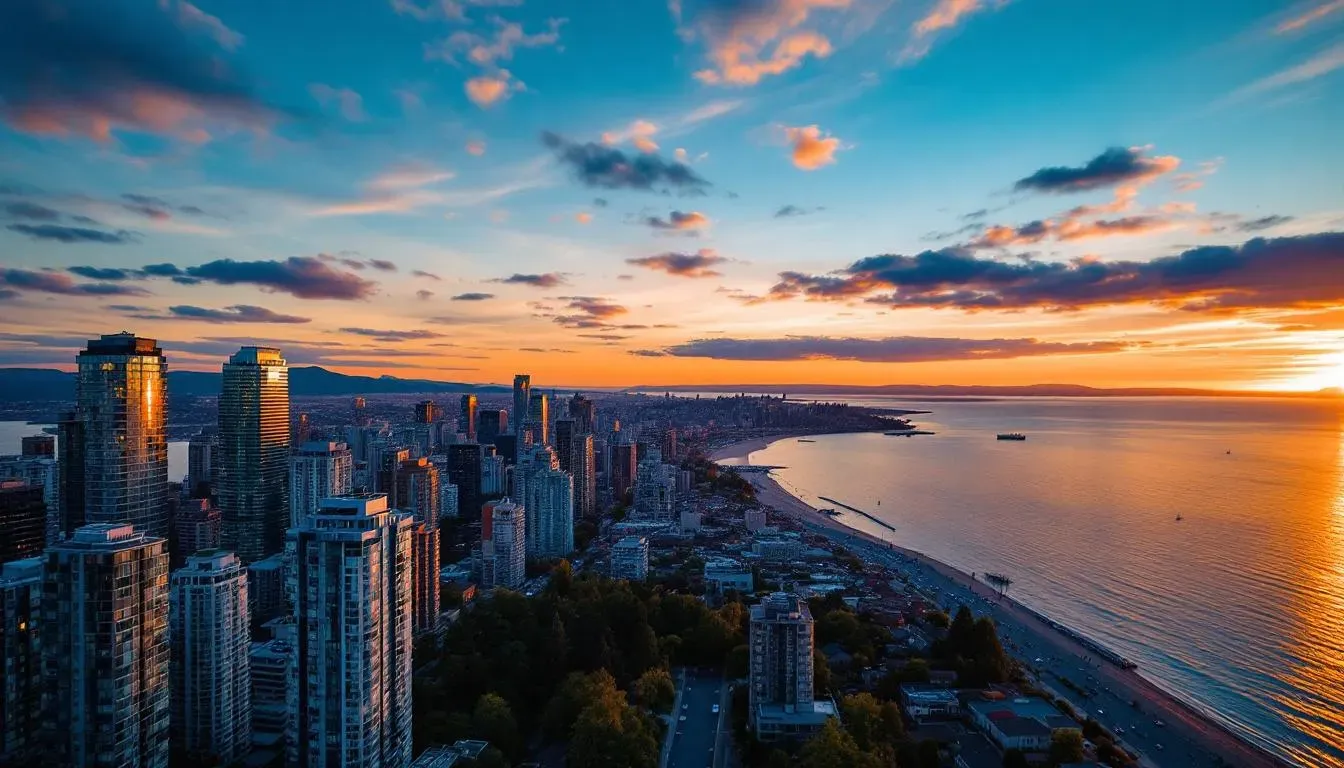 English Bay - filming location in Canada