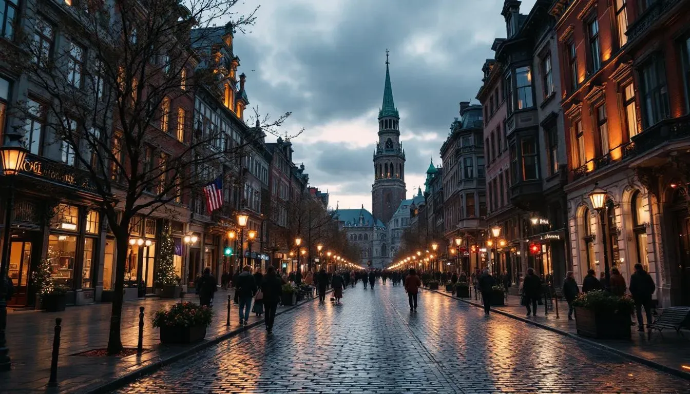 Filming location in Canada