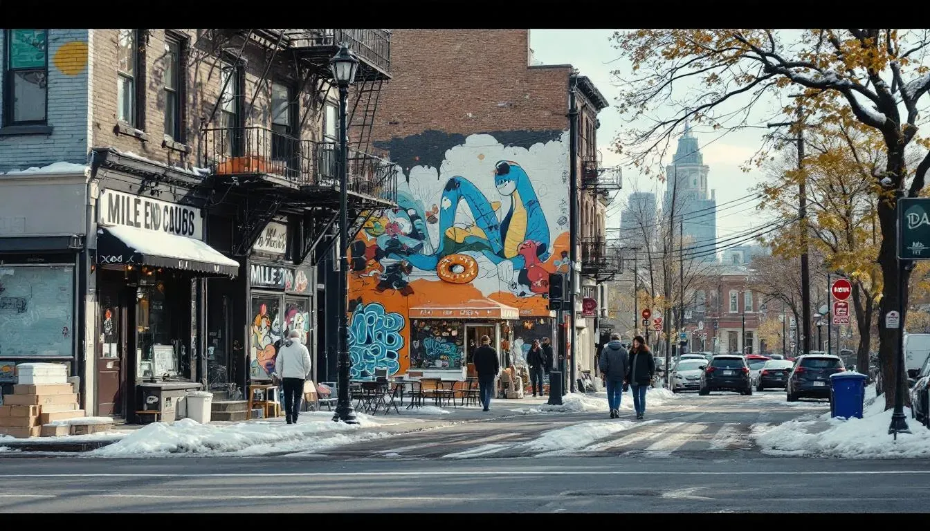 Mile End Montreal - filming location in Canada