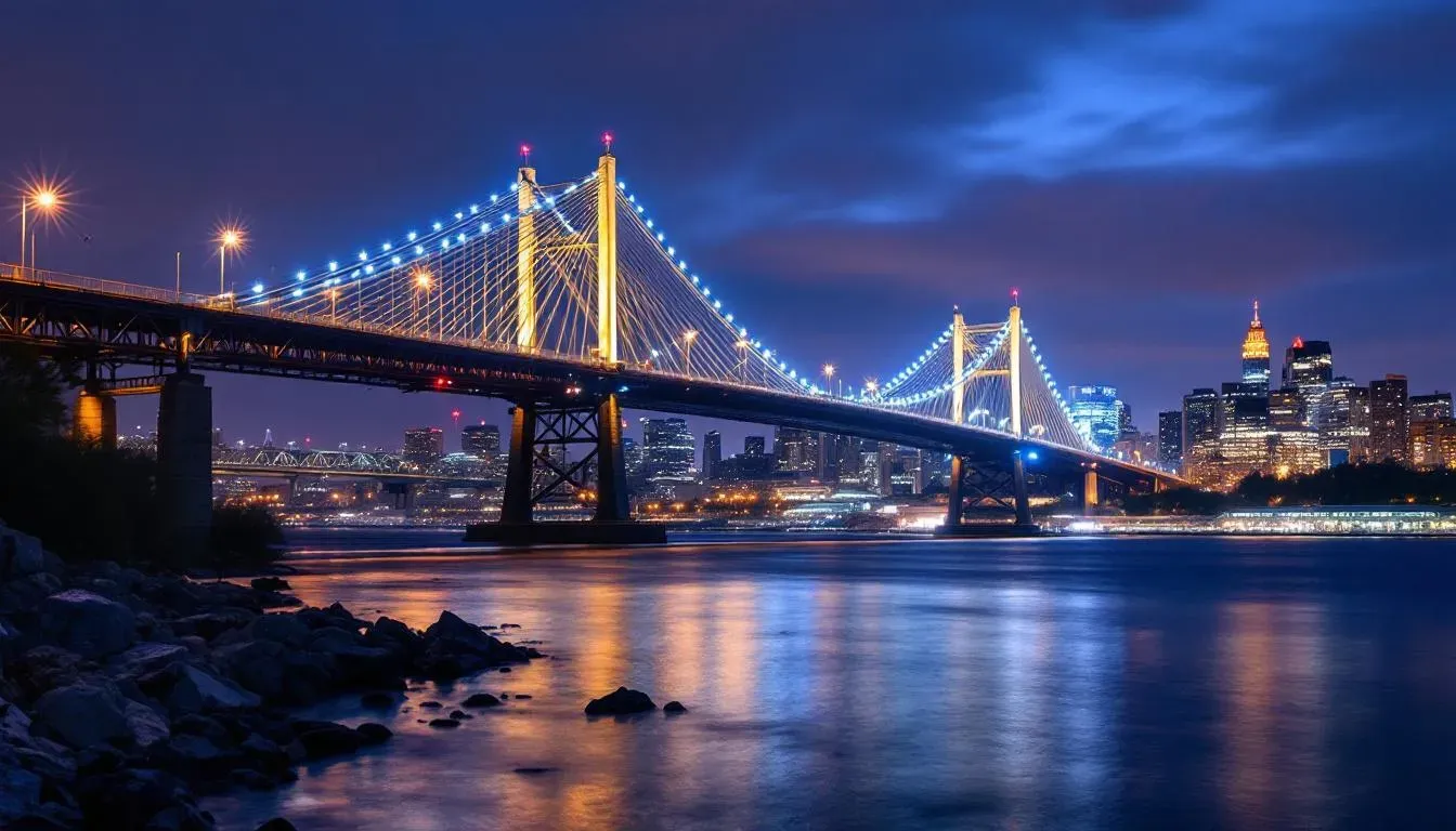 Jacques Cartier Bridge - filming location in Canada