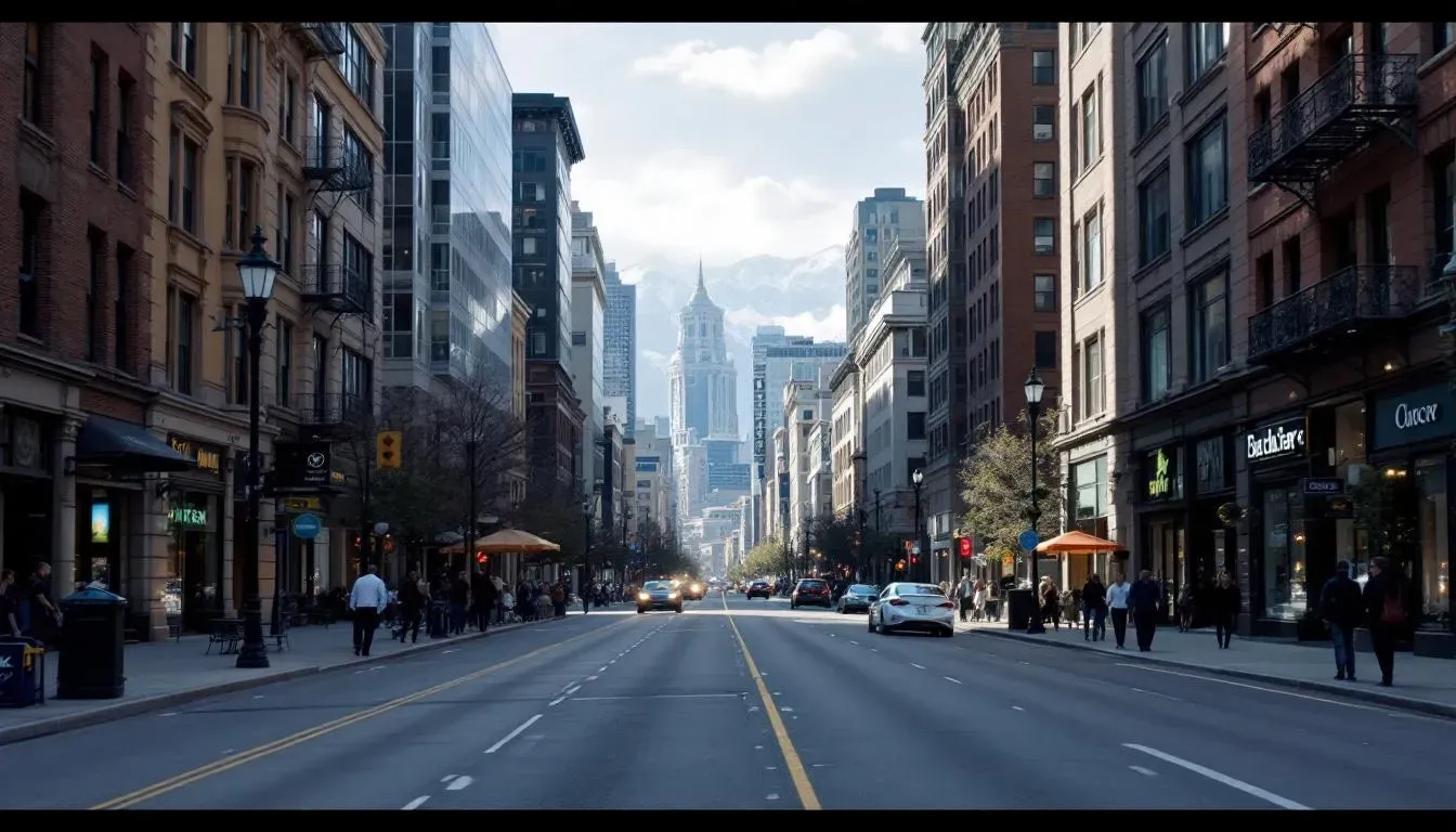 Stephen Avenue - filming location in Canada