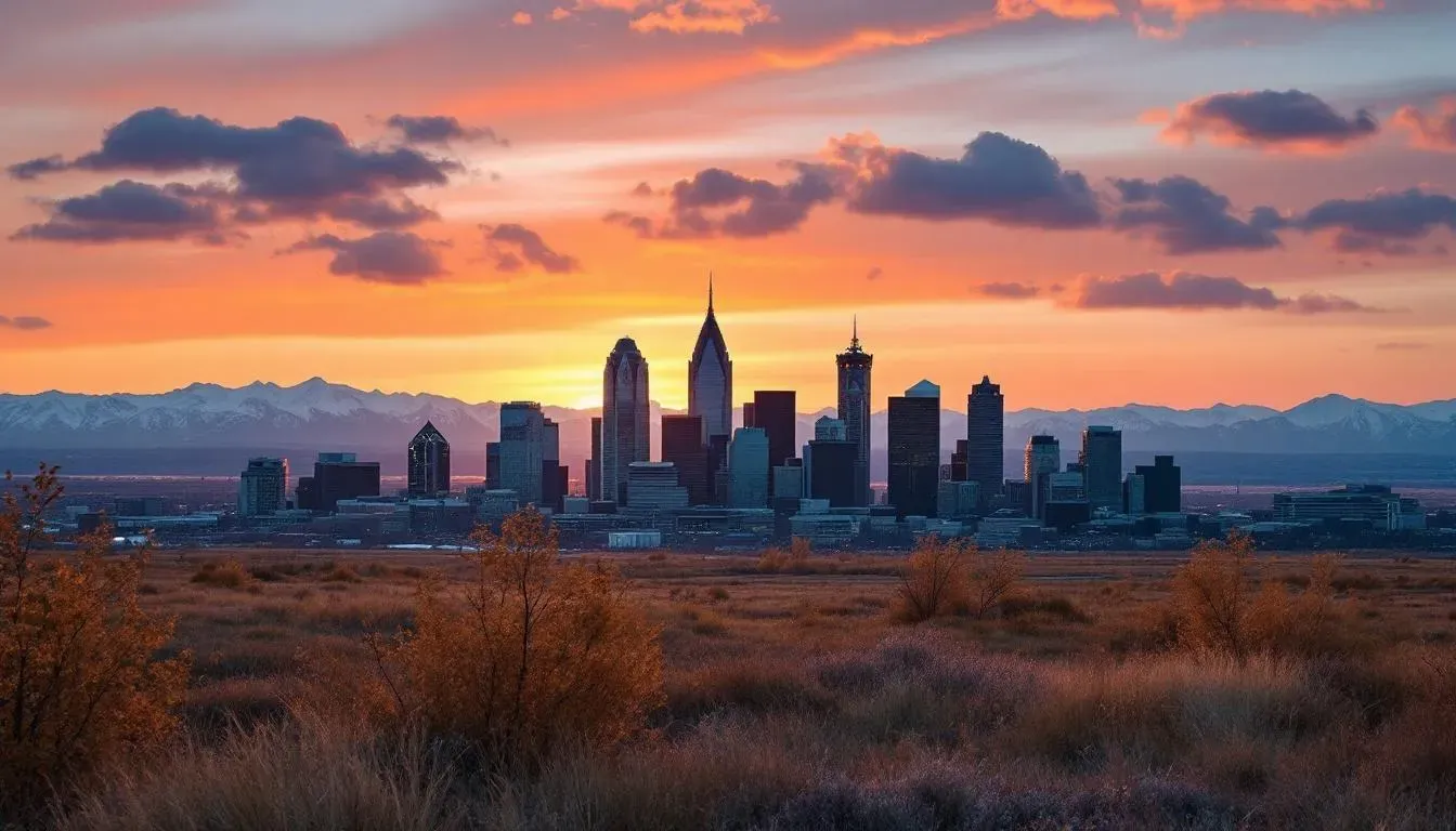 Calgary Skyline - filming location in Canada