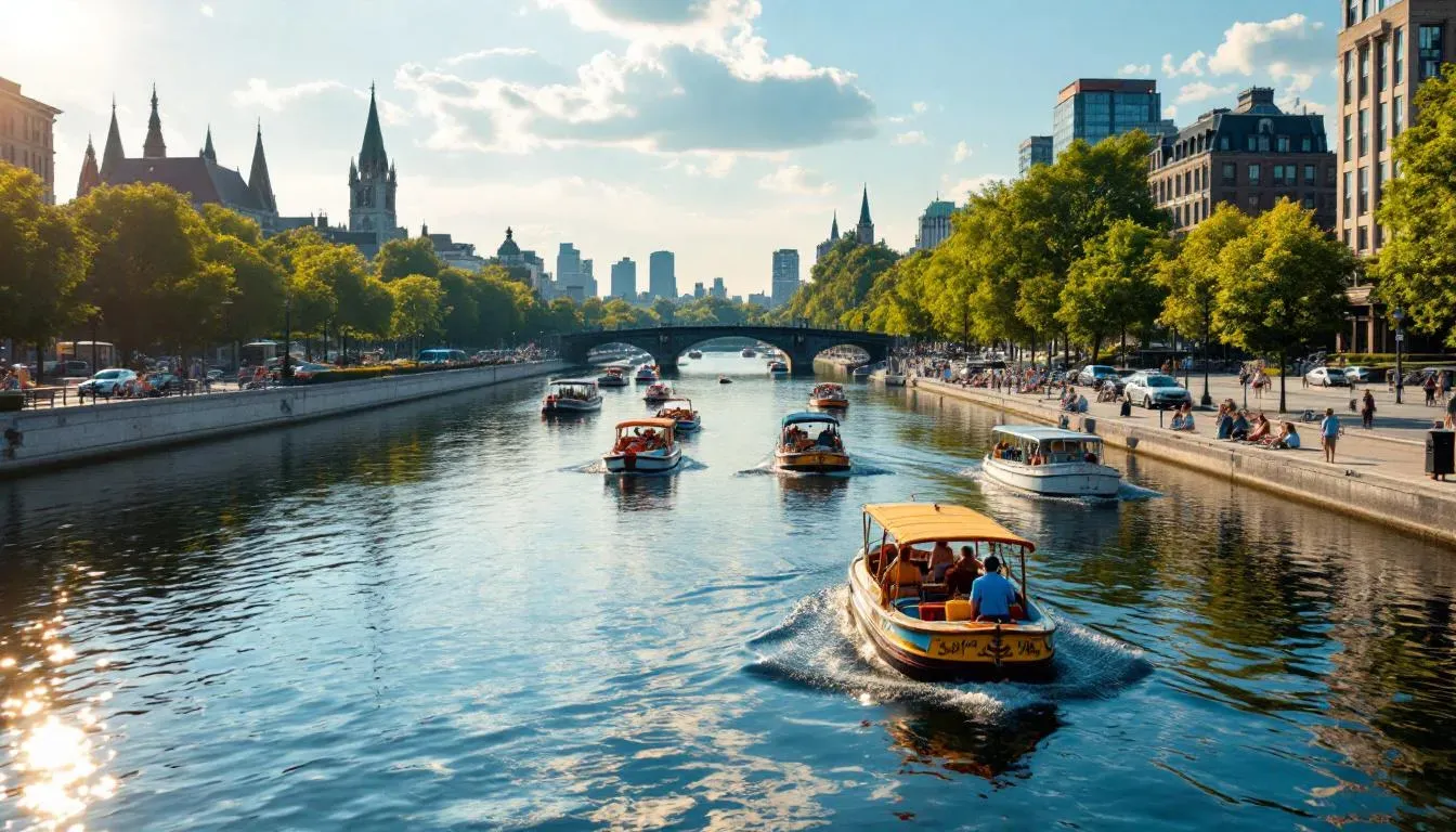 Rideau Canal - filming location in Canada
