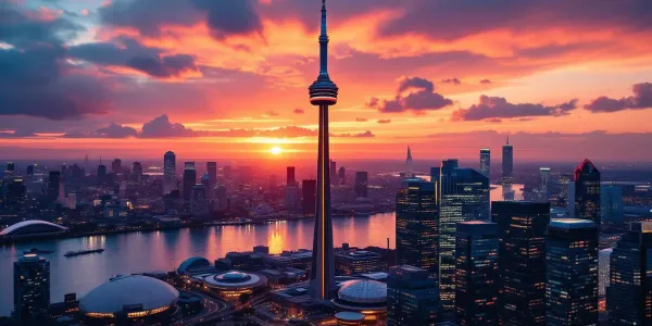 Filming in Toronto