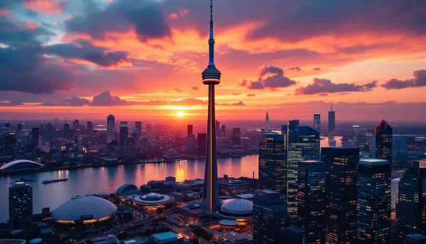 Filming in Toronto
